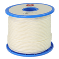 Tau Flettet Nylon - Hvit 4 mm - 100m - Spole