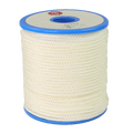 Tau Flettet Nylon - Hvit 5 mm - 100m - Spole