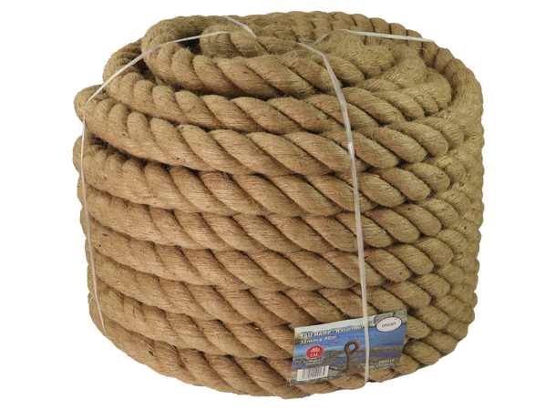 Tau Jute 32 mm - 50m - Kveil 