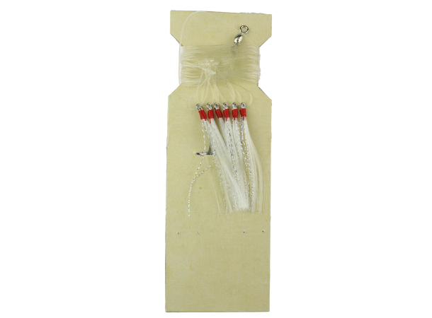 Columbi Glitterhekle Kroksett - 6 stk - 2/0 