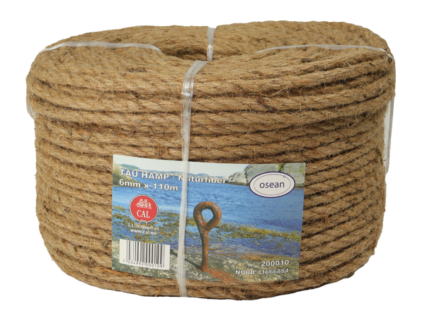 Tau Jute 6 mm - 110m - Kveil 