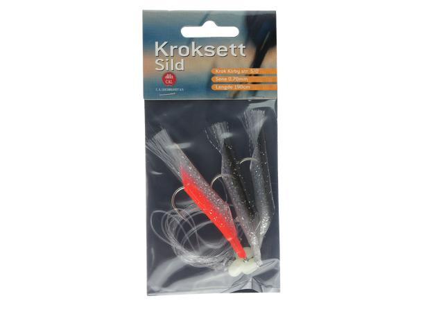 Osean  Sild Kroksett - 3 stk - 5/0 