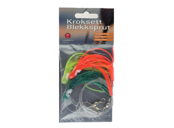 Osean  Blekksprut 3/0 Kroksett - 3 stk - 3/0 
