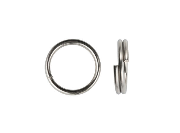 Splittring - 10pk Forniklet - 6mm 
