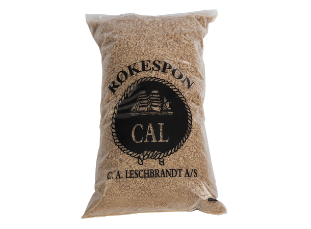 CAL Røykspon - Løvtre, bøk 3 Liter - For varmrøyking 