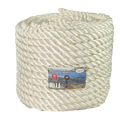 Tau Polyester - Hvit 22 mm - 55m - Kveil