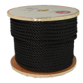 Tau Polyester - Sort 12 mm - 95m - Spole