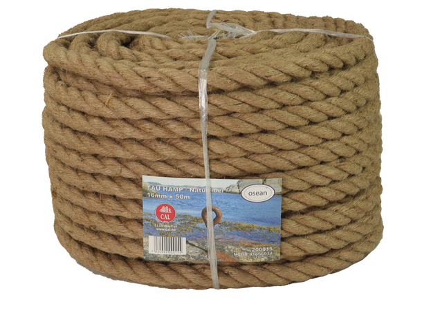 Tau Jute 16 mm - 50m - Kveil 