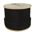 Tau Polyester - Sort 14 mm - 73m - Spole