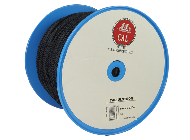 Tau Ulstron - Blå 6 mm - 320m - Spole 