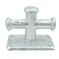 CAL Bryggepullert - Enkel Galvanisert - 80x140 mm