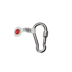 CAL Karabinkrok m/ sikring Syrefast - 60x6 mm