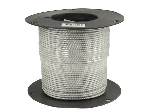 CAL Wire PVC belagt PVC / Galvanisert - 3-4 mm - 100 meter 