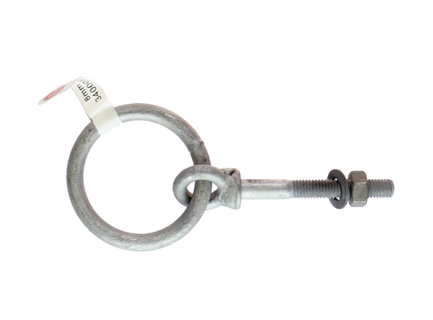 CAL Båtring m/ løs ring Galvanisert stål - 8x60 mm 