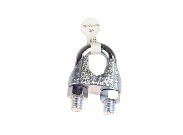 CAL Wireklemme Galvanisert - 3/4" - 20 mm 