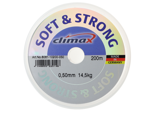 Climax Soft & Strong sene - 200m Singlepack -  14,5kg - 0,50mm 