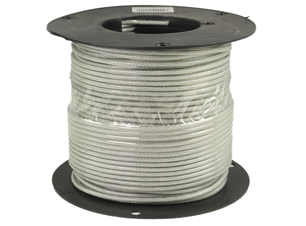 Wire PVC belagt 3-5MM, 100M spole 