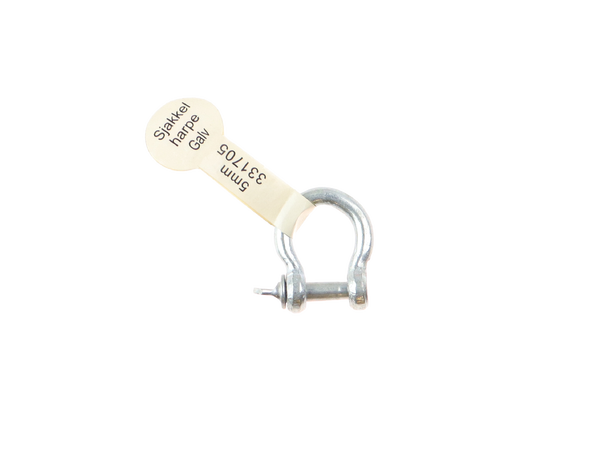 CAL Sjakkel H Galvanisert - 3/16" - 5 mm 
