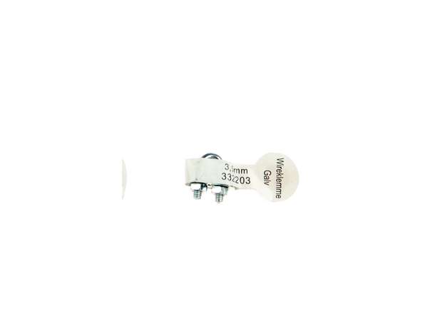 CAL Wireklemme Galvanisert - 1/8" - 4 mm 