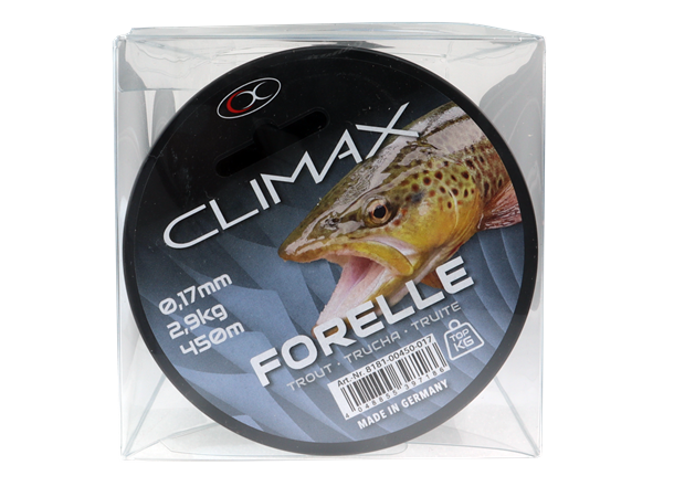 Sene Climax Sp. Ørret 0,17mm 2,9kg, 450m Lys blå