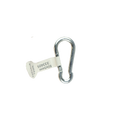 CAL Karabinkrok Forsinket stål - 50x5 mm