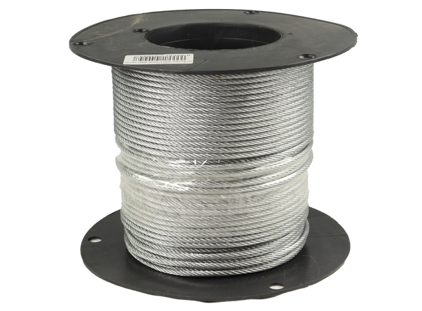 CAL Wire - 6X19 - Spole Galvanisert - 4 mm - 100 meter 