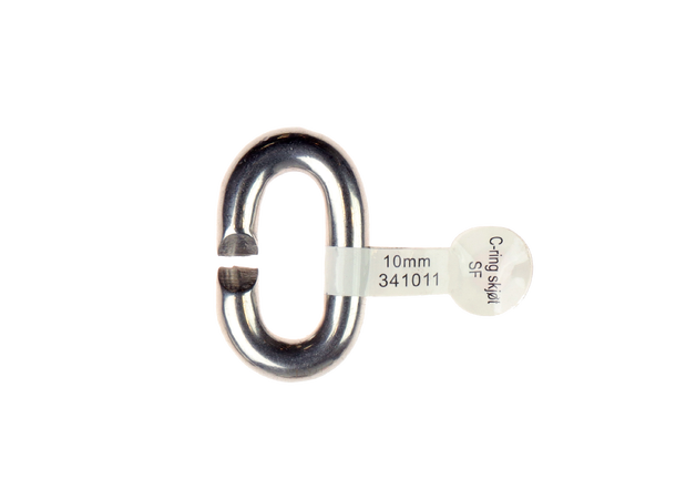 CAL C-ring Rustfri - 33x53 mm - 10 mm 