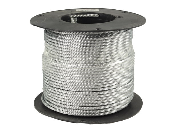 CAL Wire - 6X19 - Spole Galvanisert - 5 mm - 100 meter 