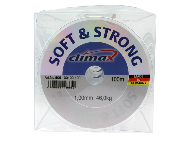 Climax Soft & Strong sene - 100m - 5pk Multipack - 46,0kg - 1,00mm 