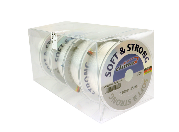 Climax Soft & Strong sene - 100m - 5pk Multipack - 46,0kg - 1,00mm 
