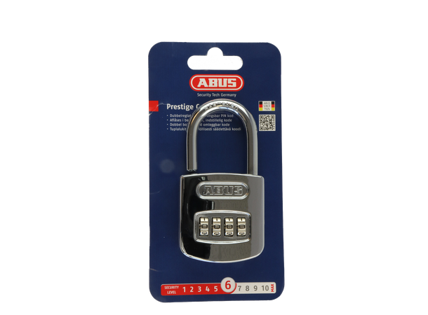 Hengelås Abus Marine - Kodelås 160/50 - C/ES - Krom 