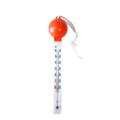 Badetermometer stort m/Kule