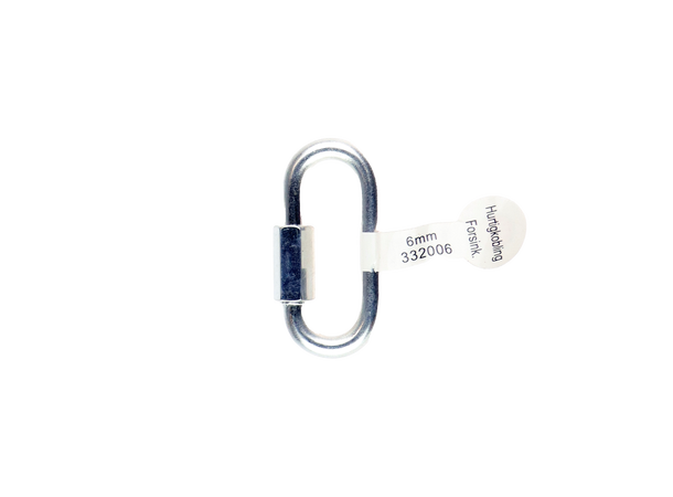 CAL Hurtigkobling Forsinket stål - 6 mm - Quick Link 