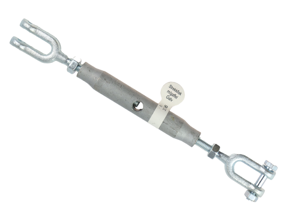 CAL Strekkfisk m/ gaffel Galvanisert - 5" - 8 mm 