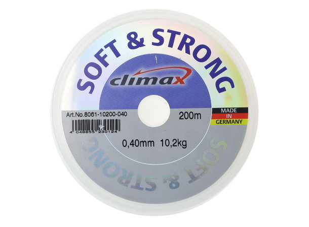 Climax Soft & Strong - 200m Singlepack -  10,2kg - 0,40mm 