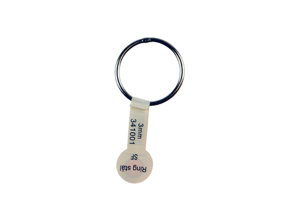 CAL Ring Syrefast - Stål - 3x30mm 