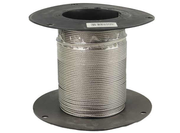 CAL Wire - 7X19 - Spole Syrefast - 3 mm - 50 meter 