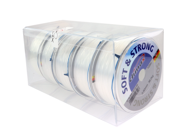 Climax Soft & Strong sene - 100m - 5pk Multipack - 38,0kg - 0,90mm 