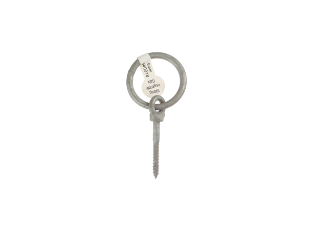 CAL Båtring m/ løs ring og tregjenger Galvanisert stål - 6x50 mm 