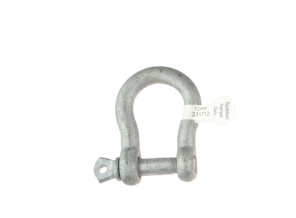 CAL Sjakkel H Galvanisert - 1/2" - 12 mm 
