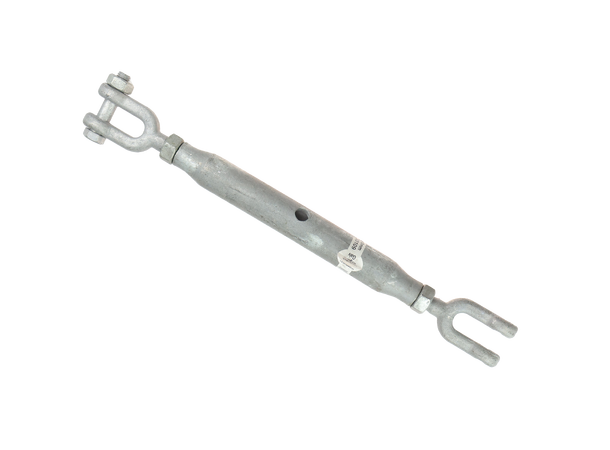 CAL Strekkfisk m/ gaffel Galvanisert - 1/2" - 12 mm 