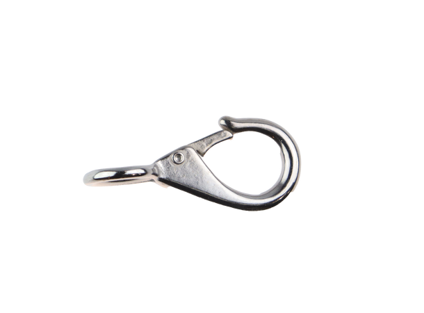 CAL Karabinkrok Nr.2 Forkrommet messing - 18x85 mm 