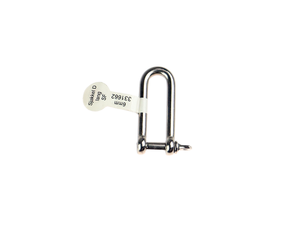 CAL Sjakkel D - Lang Syrefast - 1/4" - 6 mm 