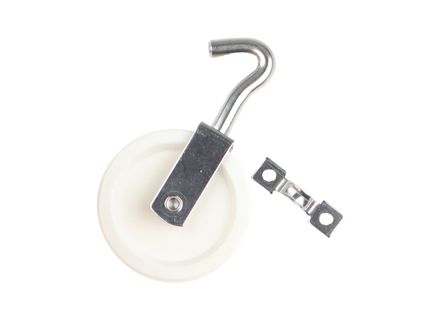 CAL Blokk m/ Nylonhjul - Enkel Sinklegering - 65mm 