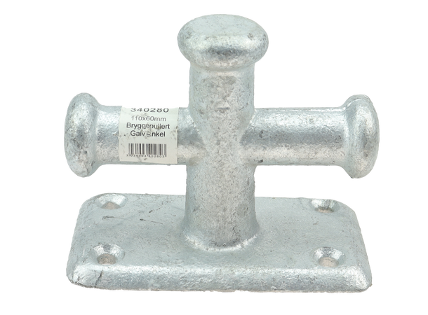 CAL Bryggepullert - Enkel Galvanisert - 60x110 mm 