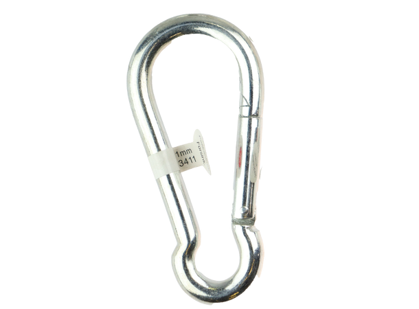 CAL Karabinkrok Forsinket stål - 120x11 mm 