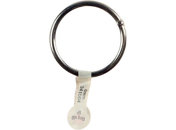 CAL Ring Syrefast - Stål - 6x50mm 