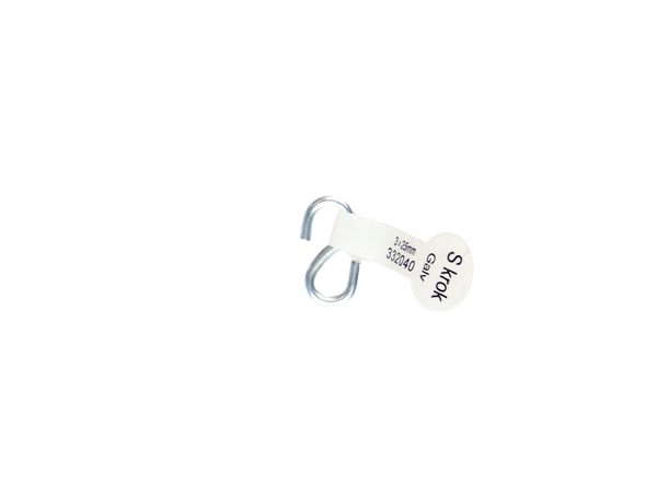 CAL S-krok Galvanisert - 3x25 mm 