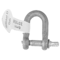 CAL Sjakkel D Galvanisert - 1/4" - 6 mm