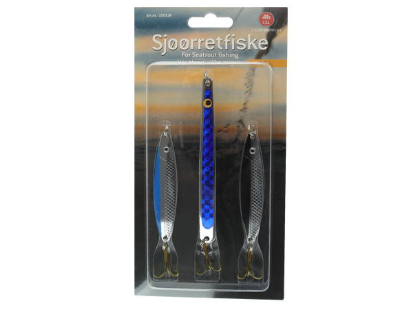 Osean sluksett Sjøørret - 3pk 16gr 